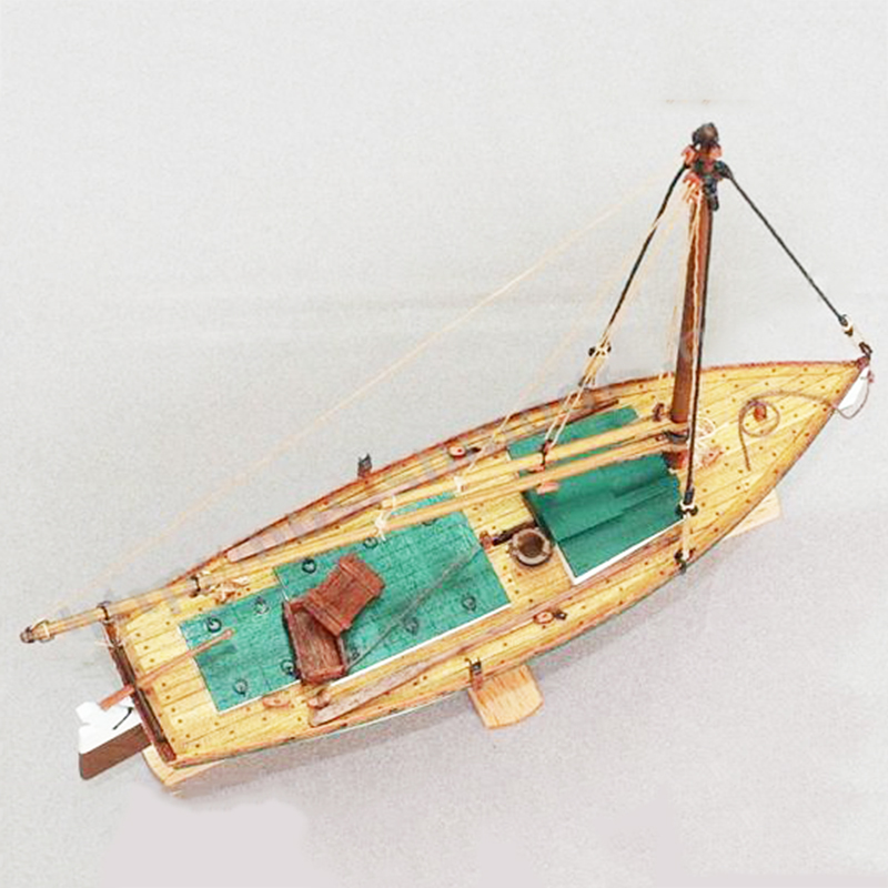 1/35 drewniana łódź Model DIY  – Model Kit Yacht recenzja i cena