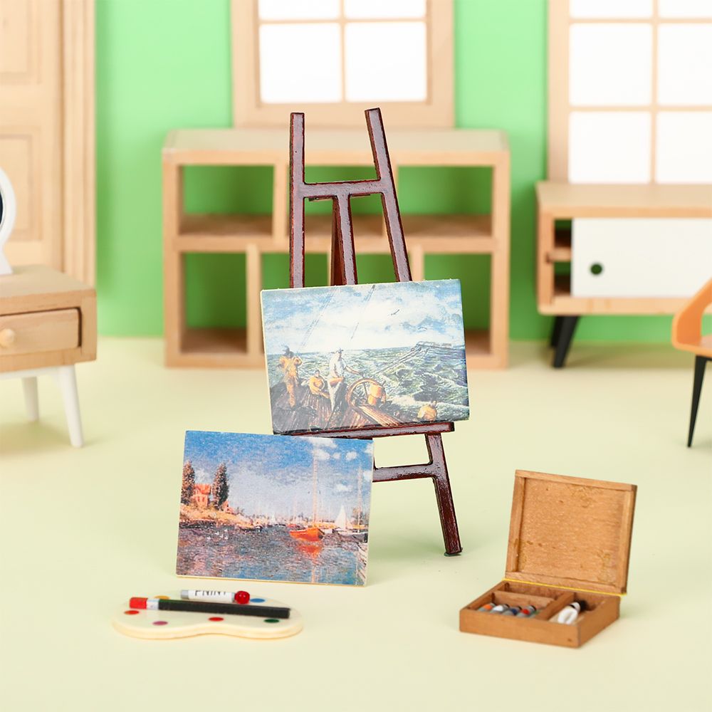 1:12 Meble do domku dla lalek  – Paint Model Kit recenzja i cena