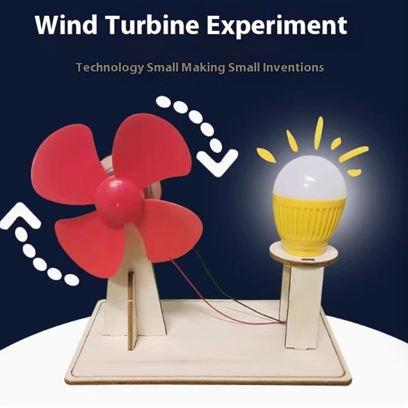 DIY Drewniana Turbina Wiatrowa – Model Kit Fantasy recenzja i cena