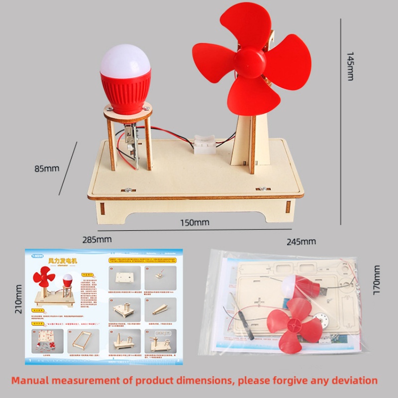DIY Drewniana Turbina Wiatrowa – Model Kit Fantasy recenzja i cena