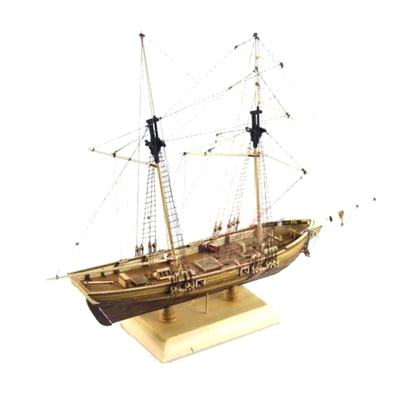 1:70 Nowy drewniany model żagl – Model Kit Yacht recenzja i cena