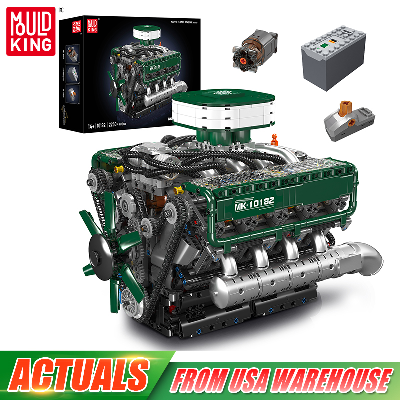Mould King 10182 Techniczne Za – Model Kit Engine recenzja i cena